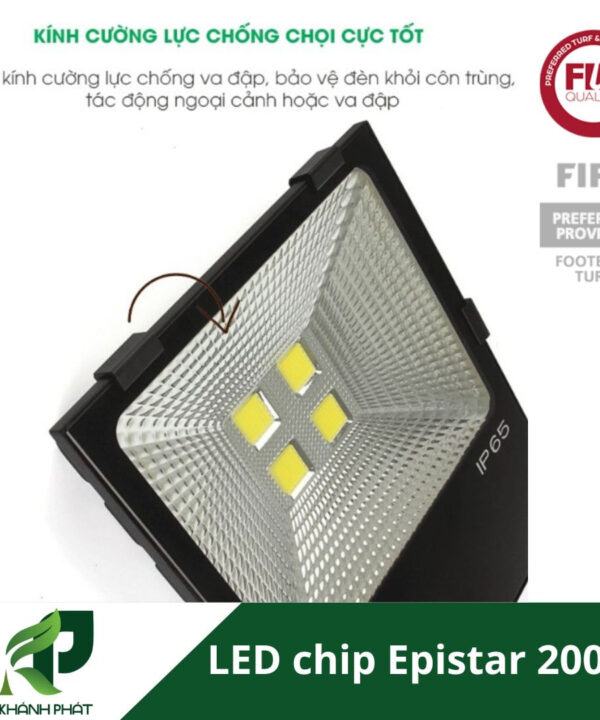 Đèn pha LED chip Epistar 200W