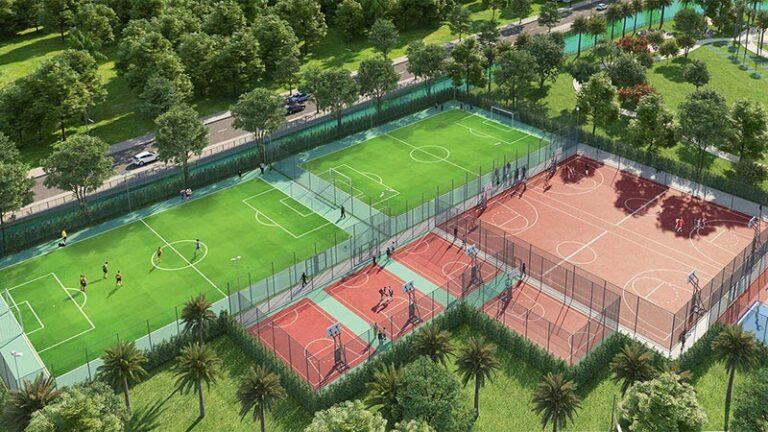 Công trình sân thể thao cỏ nhân tạo trong xu hướng đầu tư năm 2025 Công trình sân thể thao cỏ nhân tạo trong xu hướng đầu tư năm 2025