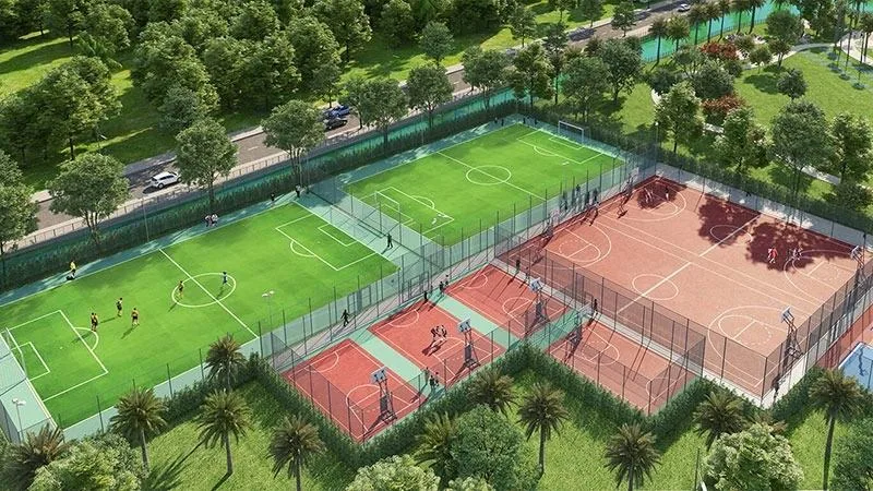 Công trình sân thể thao cỏ nhân tạo trong xu hướng đầu tư năm 2025