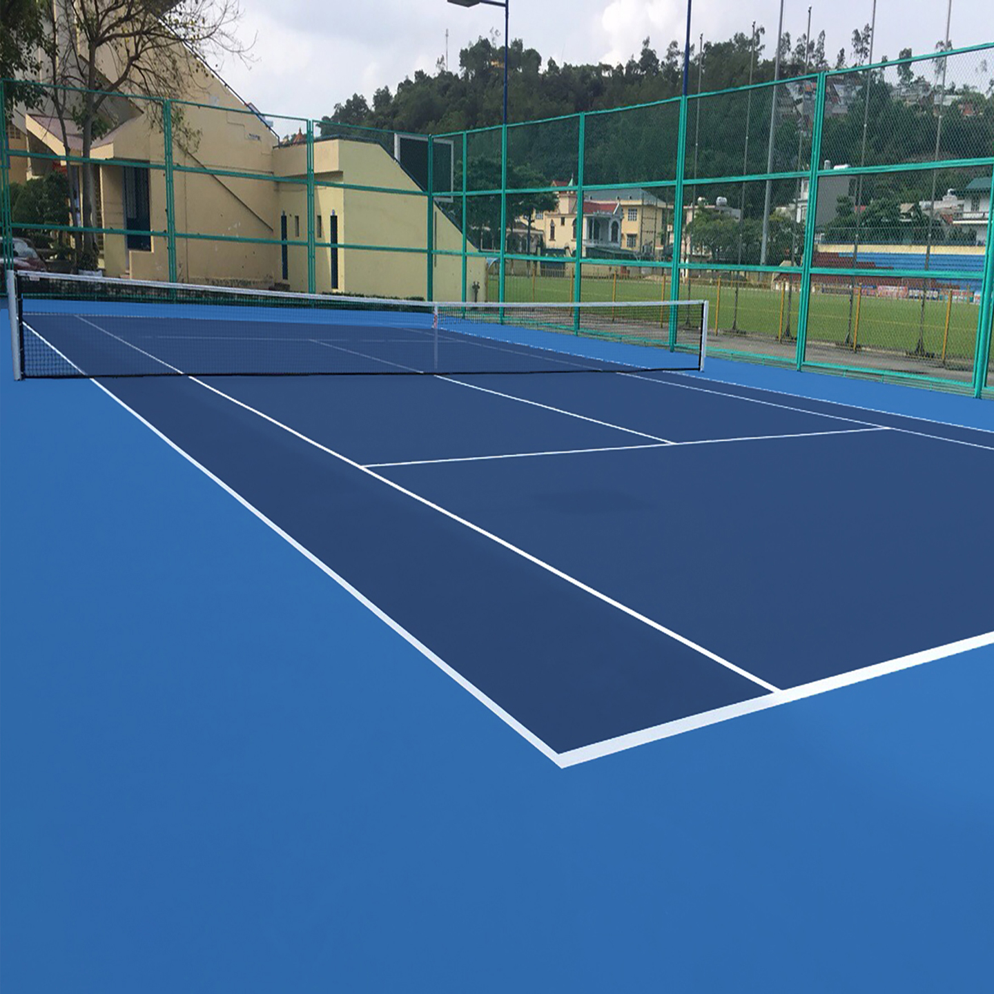 son cao su san tennis 7 lop novasports usa tren nen nhua